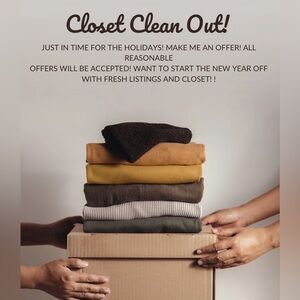 Closet Clean Out!!!